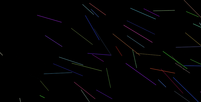 A bouncing circle visualizer reacting to sound amplitude.